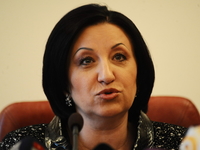 Галина Герега посетила концерт Вакарчука в Киеве