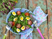 Пасхальные рецепты: Весенний салат из рукколы