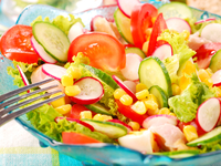 Пасхальные рецепты: Весенний салат из овощей