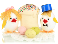 Детская Пасха: Идеи украшения пасхальных яиц