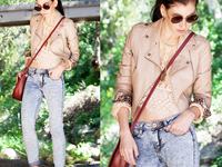 Горячий тренд: Стильные образы с кожаными вещами