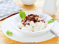 Великий пост 2015: Рисовая каша с шоколадом и апельсином