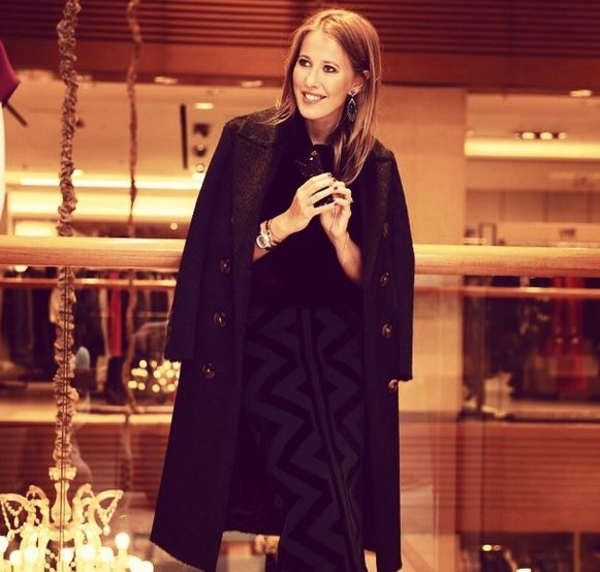 Ксения Собчак показала детскую фотографию