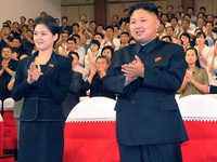 Впервые за четыре месяца жена Ким Чен Ына появилась на публике