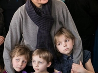 Марина Порошенко сходила с украинскими детьми в планетарий