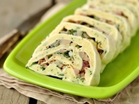 Рецепты для пикника: Рулет из лаваша с картофелем и сельдью