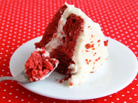 Торт Красный бархат с кремом из сливочного сыра