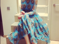 Маша Ефросинина примерила платье от Dolce & Gabbana