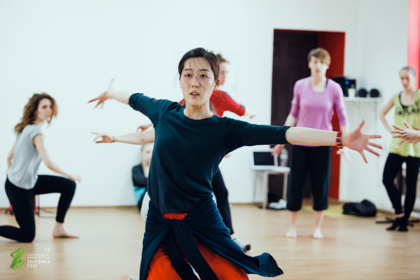 В Киеве прошел фестиваль современного танца Zelyonka Fest
