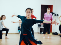 В Киеве прошел фестиваль современного танца Zelyonka Fest