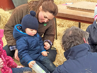 Кейт Миддлтон провела время с сыном на ферме накануне родов