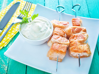 Рыбный шашлык по рецепту Джейми Оливера