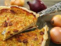 Французский луковый пирог