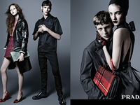 Prada презентовали рекламную кампанию коллекции Pre-Fall 2015