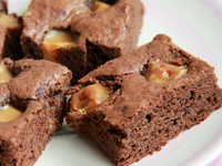 Брауни с ирисками