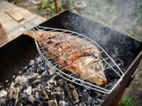 Запеченная дорада на гриле