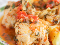 Чахохбили из курицы в мультиварке