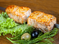 Шашлык из семги: Рецепт