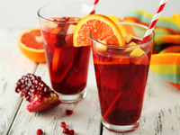 Сангрия с гранатовым соком