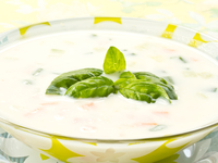 Грузинский суп из мацони