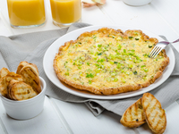 Омлет с кабачками: Три идеи для завтрака