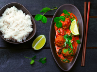 Рыбные тефтели в остром соусе