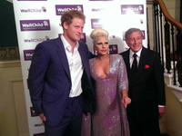 Lady GaGa встретилась с принцем Гарри
