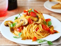 Спагетти с вегетарианскими соусами: ТОП-5 рецептов