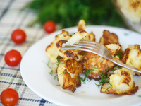 Жареная цветная капуста в кляре