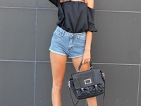 Смелый тренд: Шорты с завышенной талией