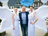 Фреймут, Горянский и Горов открыли пляжный комплекс во Львове