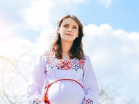 День независимости Украины: Будущие мамы-патриотки