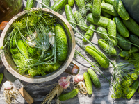 Быстрые малосольные огурцы