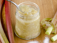 Джем из ревеня с имбирем