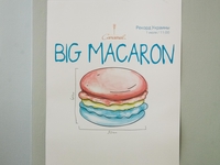 В Украине дети установили рекорд по самому большому макаруну