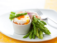 Яйца всмятку: Рецепт