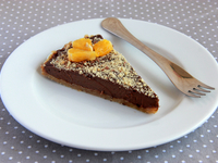 Шоколадно-апельсиновый торт