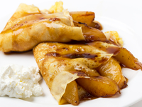 Блины с грушами: Три вкусные идеи