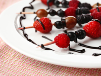 Десертная закуска из летних ягод