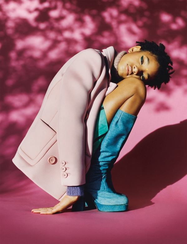 14-летняя дочь Уилла Смита снялась в яркой фотосессии