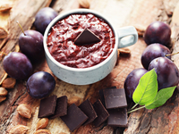 Сливовое варенье с шоколадом