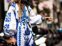 День независимости Украины: модницы в национальных нарядах