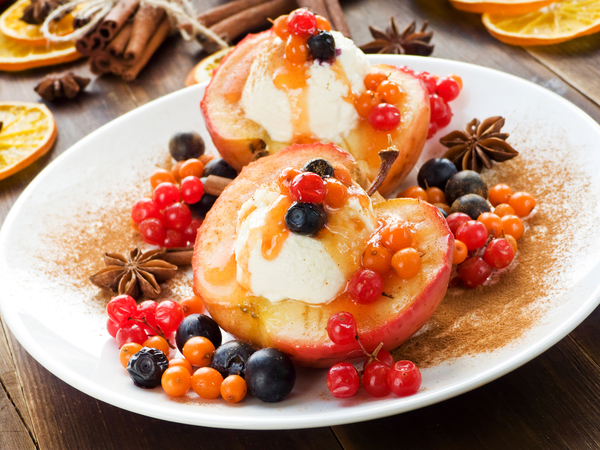 Как превратить простые яблоки в оригинальный десерт для малыша