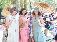 Джазовый фестиваль в Нью-Йорке: Самые яркие образы в стиле ретро