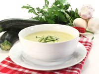 Сливочный суп из кабачков