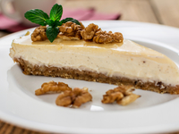 Как приготовить чизкейк с грецкими орехами