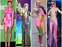 MTV VMA 2015: Самые эпатажные образы Майли Сайрус