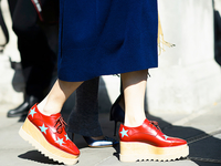 Модная обувь на осень 2015: Стильные образы в криперах