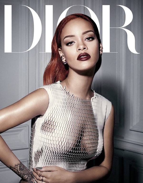 Пикантный фотосет: Рианна украсила выпуск Dior Magazine