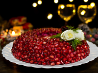 Салат Гранатовый браслет: Рецепт